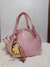Mini-bag cuero LEMON rosa