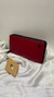 Billetera amayra roja lisa