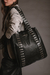 Cartera Mujeres de Linaje Tokio Rock Negra - comprar online