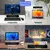 Mini Soundbar Caixa De Som Com Fio Potente Smart Tv Pc Notebook USB/P2 38CM - LOJA CONECTIC 