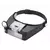 Preto relógio lupa alto zoom bandana óculos lupas 2 led iluminado lupa relógi - LOJA CONECTIC 