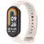 Pulseira de silicone para xiaomi mi band 9/8 nfc relógio inteligente pulseira d