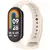 Pulseira de silicone para xiaomi mi band 9/8 nfc relógio inteligente pulseira d - comprar online