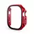 Vidro + capa para apple watch ultra 49mm pc amortecedor + protetor de tela tempe - loja online