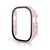 Vidro + capa para apple watch ultra 49mm pc amortecedor + protetor de tela tempe - comprar online