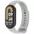 Pulseira de silicone para xiaomi mi band 9/8 nfc relógio inteligente pulseira d - loja online