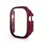 Vidro + capa para apple watch ultra 49mm pc amortecedor + protetor de tela tempe - LOJA CONECTIC 