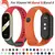 Imagem do Pulseira de silicone para xiaomi mi band 9/8 nfc relógio inteligente pulseira d