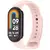 Pulseira de silicone para xiaomi mi band 9/8 nfc relógio inteligente pulseira d - loja online