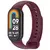 Imagem do Pulseira de silicone para xiaomi mi band 9/8 nfc relógio inteligente pulseira d
