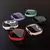 Vidro + capa para apple watch ultra 49mm pc amortecedor + protetor de tela tempe