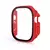 Vidro + capa para apple watch ultra 49mm pc amortecedor + protetor de tela tempe - loja online