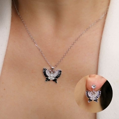 COLLAR MARIPOSA + AROS MULTISTRASS