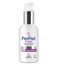 Perpiel Antiage Emulsión Facial Acido Hialurónico 80 Ml Momento de aplicación Día Noche Tipo de piel Sensible