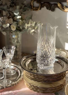 Jarra de cristal tallado - comprar online