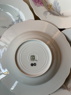 Plato hondo porcelana Verbano 22,5cm. Impecable - El Inglés