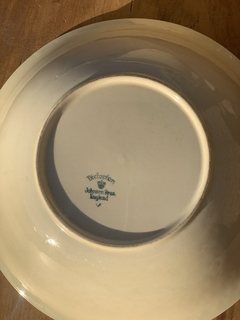 Bowl inglés Johnson bros, dorado interior semi gastado - El Inglés