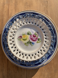 Plato porcelana calado Tsuji 16,5cm - comprar online