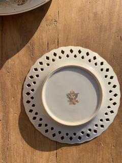 Plato porcelana calado Tsuji 16,5cm en internet