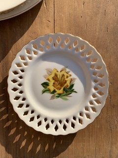 Plato porcelana calado Tsuji 16,5cm