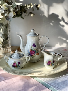 Juego de porcelana japonesa pintado a mano