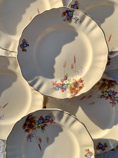 Platos de postre ingleses Meakin