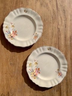 Platos x2 de pan o postre ingleses de 17,5cm - comprar online