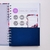 Diário de Leitura Vermelho e Azul - A5 - comprar online