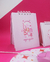 Imagem do Bloco de Notas Floral - A6 - 2 Cores