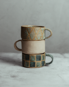 [ENCOMENDA] Caneca Crua com Pires - loja online
