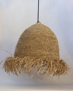 Imagen de Lámpara de fibra natural de Rafia "Evelina"