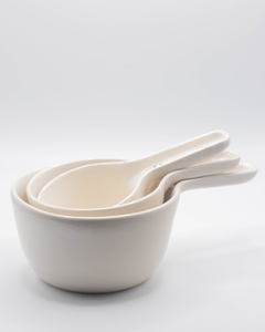 Set de 3 Cups Medidoras de Cerámica – Artesanales y Únicas - tienda online
