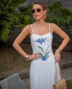 Vestido Bordado Lírio - comprar online