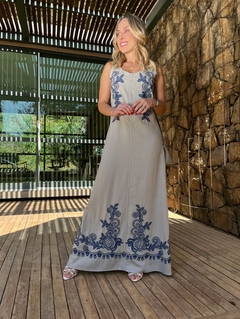 Vestido Bordado Renda