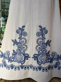 Vestido Bordado Renda - Belanna