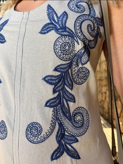 Vestido Bordado Renda na internet