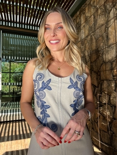 Vestido Bordado Renda - comprar online
