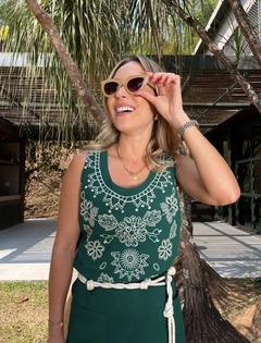 Conjunto Bordado Ladrilho - comprar online