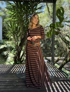 Vestido Listras Van na internet