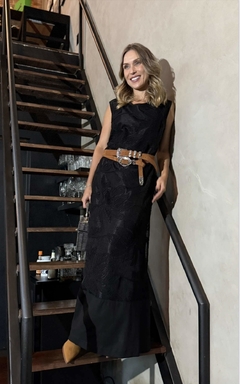 Vestido Bordado Renda