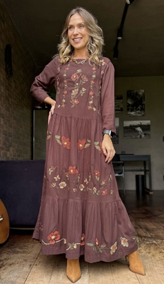Vestido Bordado Campestre