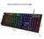 Teclado de rugaming wired mouse gamer define backlit ergonômico pc wired keyboa