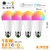 Lâmpada LED RGB inteligente, lâmpada regulável, mudança de cor, Alexa, traba na internet