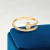 Anel Prego Cravejado - Gold - comprar online