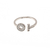 Anel Regulavel T Cravejado O Resinado - Silver - comprar online