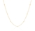 Colar Choker Bolinha Banho Ouro 18k