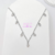 Choker Em Aço Inox Com Zircônias Corações
