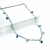 Choker C/ Zircônias PP Em Aço inox - comprar online