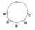 Pulseira Elo Português C/ Zircônias Aço inox - Aço Nobre - Semijoias Em Aço inoxidável 