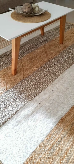 ALFOMBRA JALEBI, trenzada a mano - tienda online